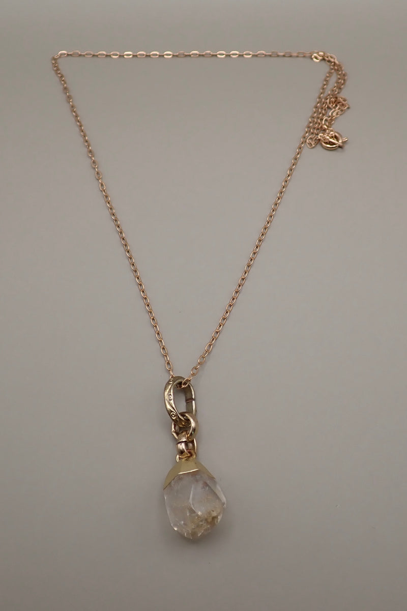 CITRINE NUGGET NECKLACE