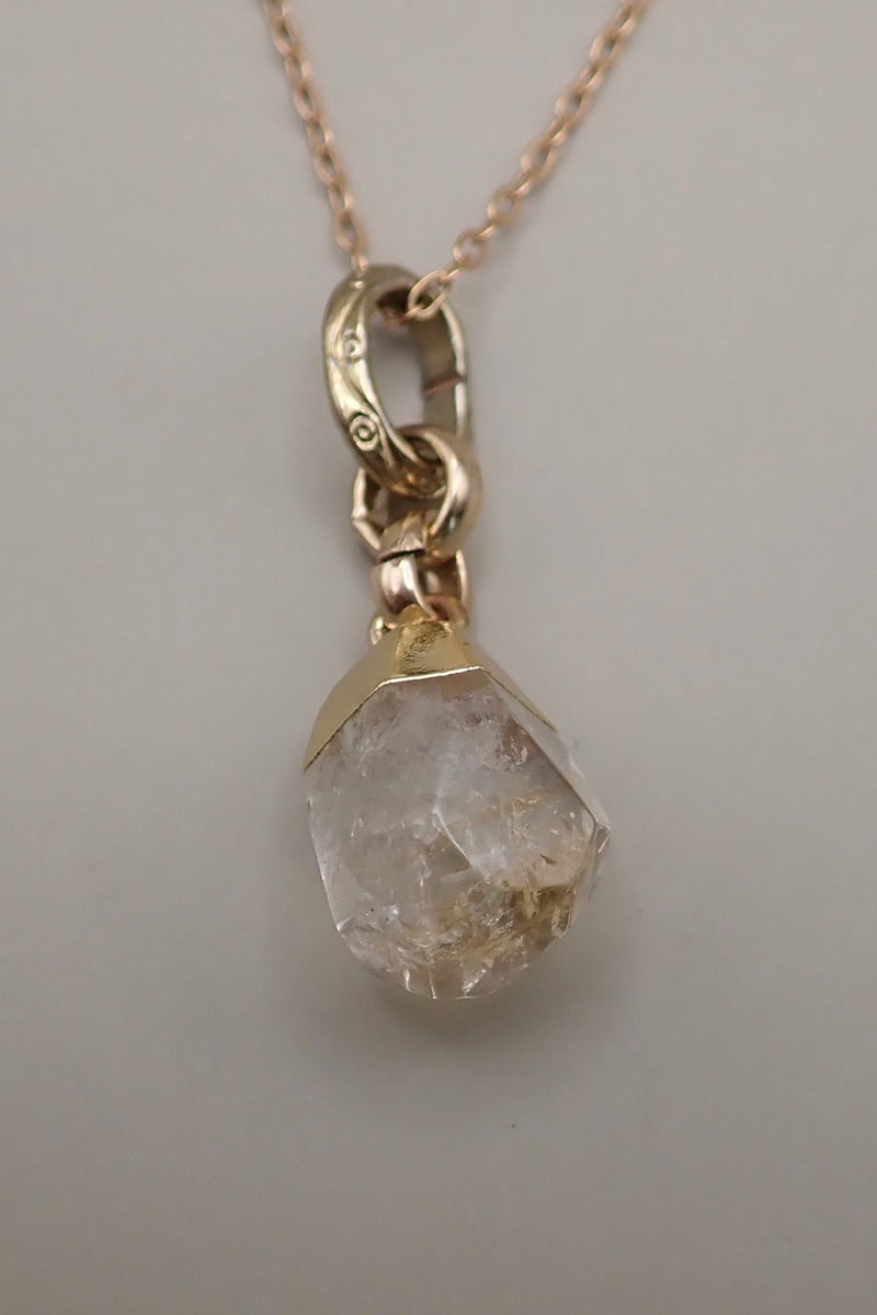 CITRINE NUGGET NECKLACE