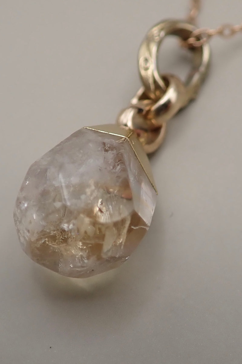 CITRINE NUGGET NECKLACE