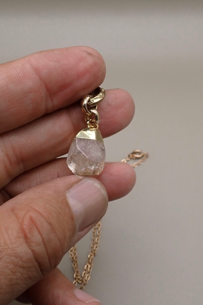 CITRINE NUGGET NECKLACE