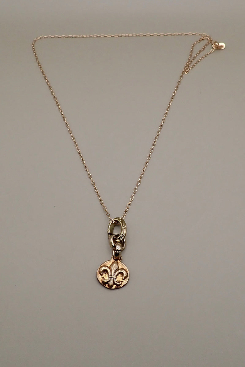 FLEUR DE LIS NECKLACE