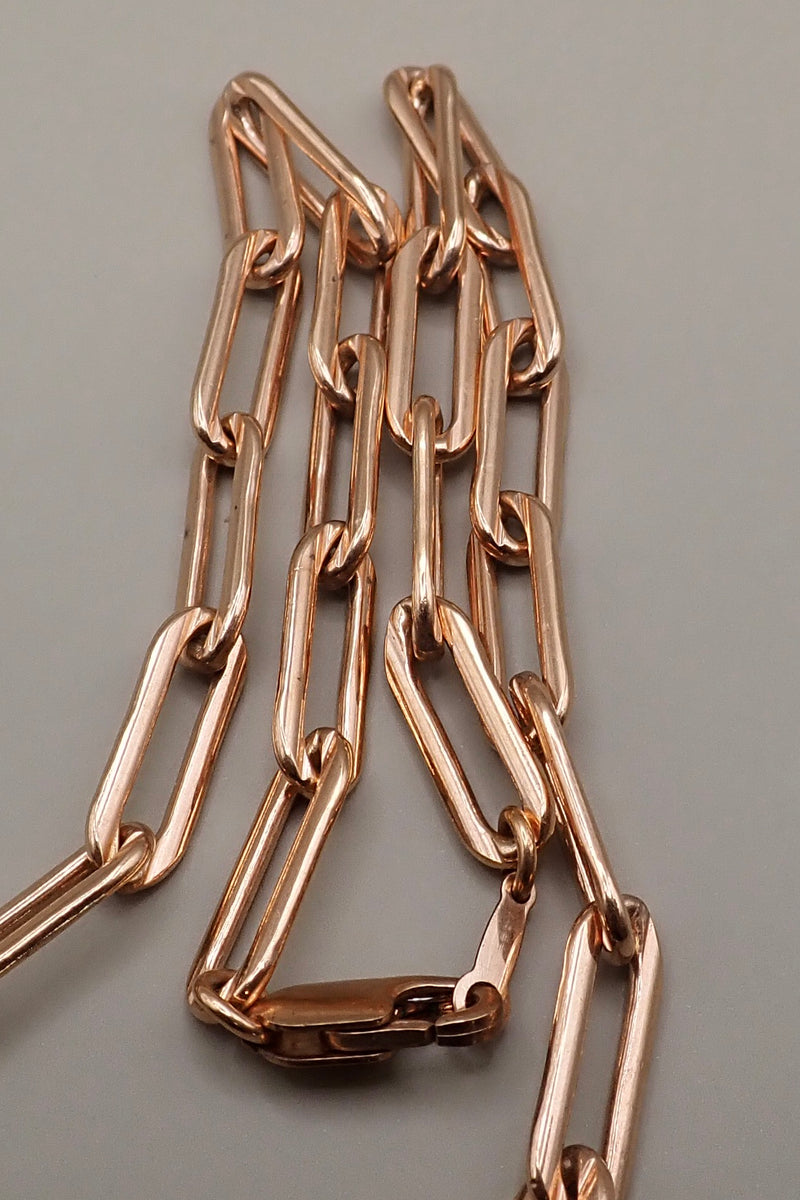 14 K GF ROSE GOLD CHAIN