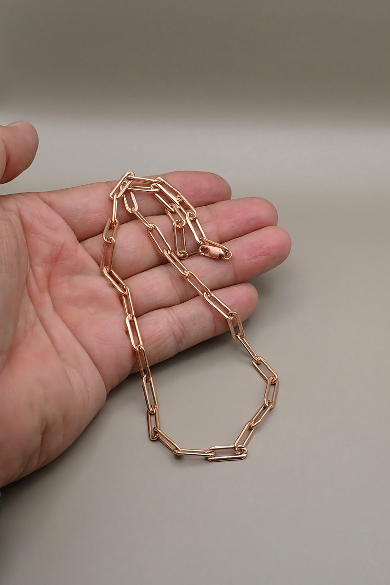 14 K GF ROSE GOLD CHAIN