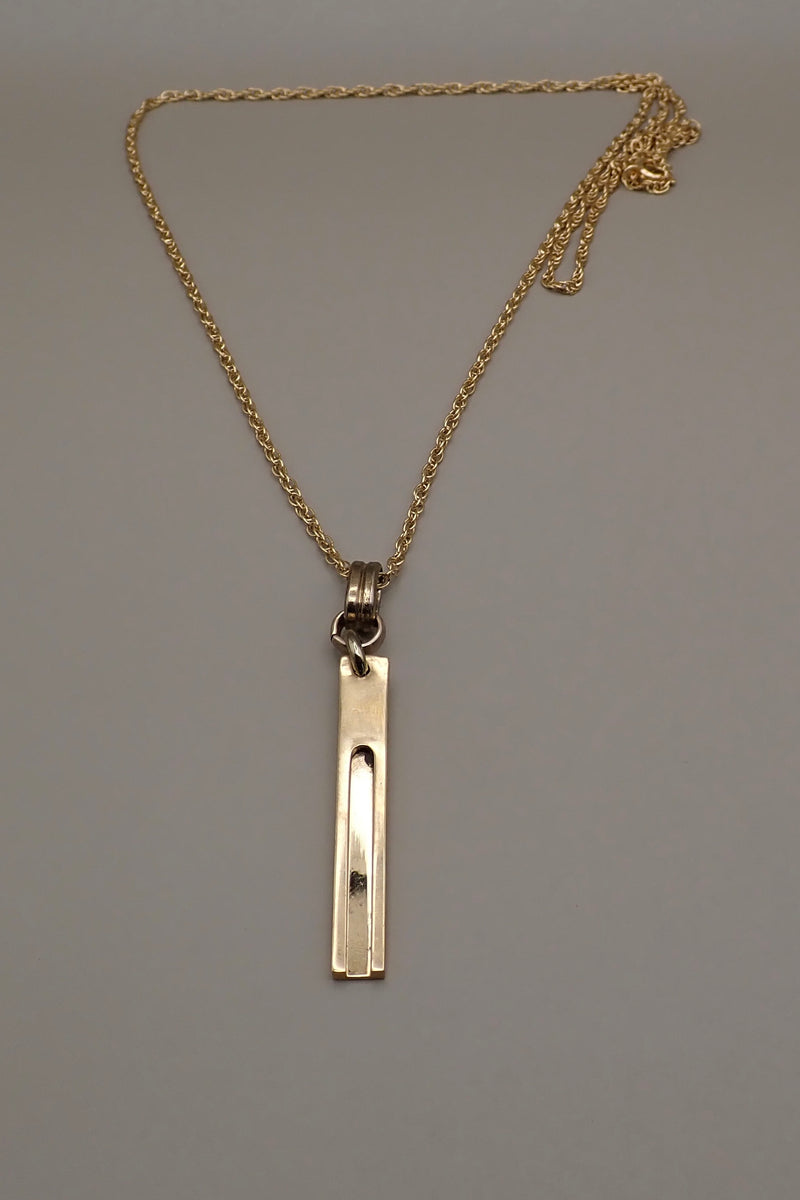 BAR TAG PENDANT