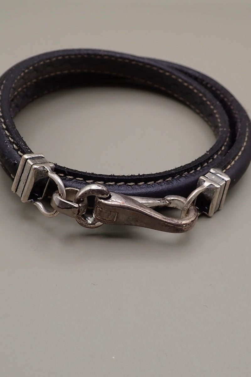 DOUBLE WRAP STITCHED BRACELET