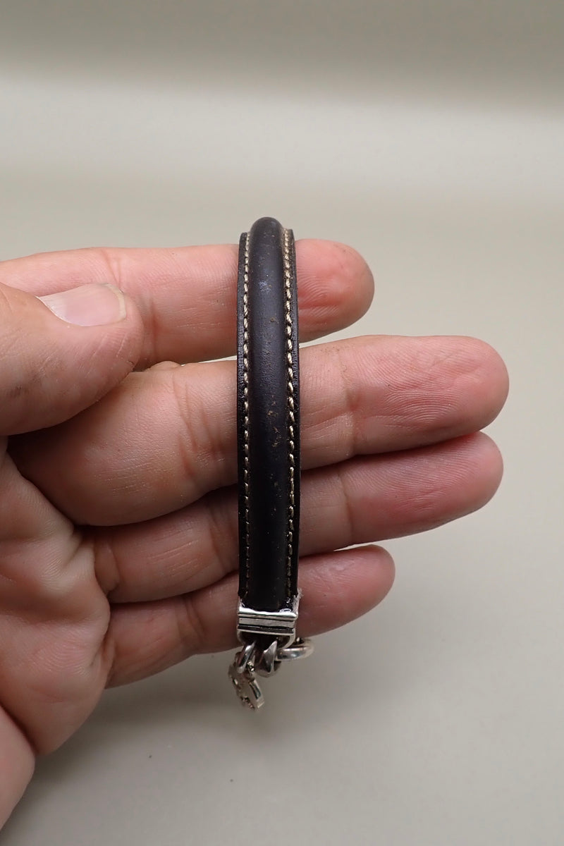 LEATHER STITCHED BRACELET