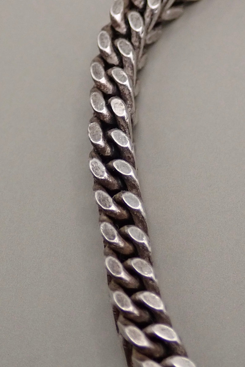 SILVER VIRGEN MEDAL BRACELET