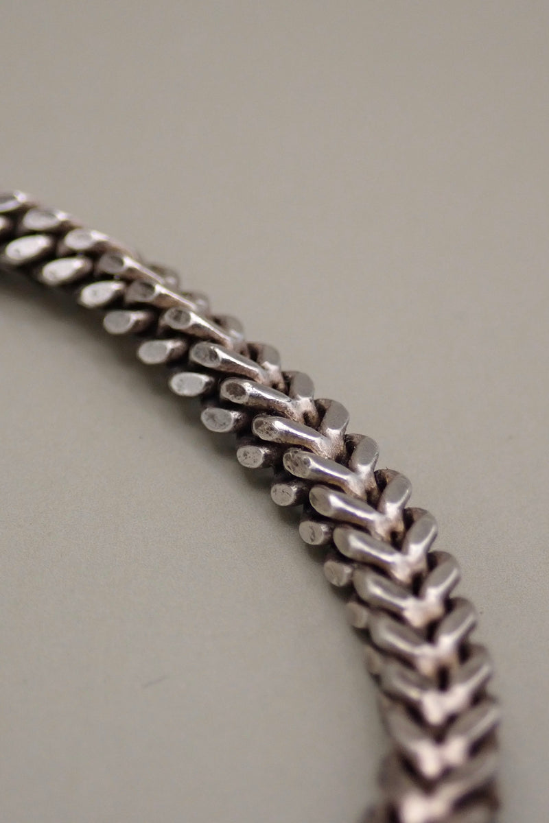SILVER VIRGEN MEDAL BRACELET