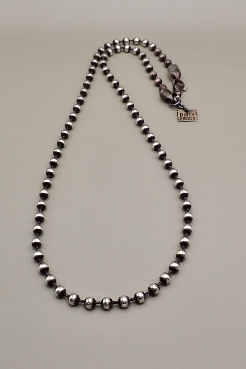SILVER BALL CHAIN