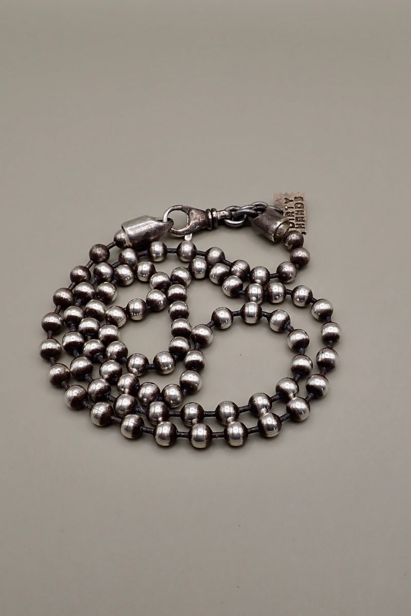 SILVER BALL CHAIN