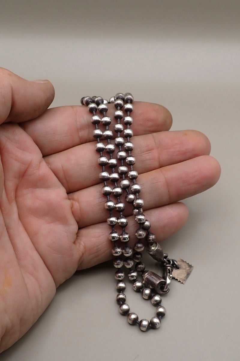 SILVER BALL CHAIN