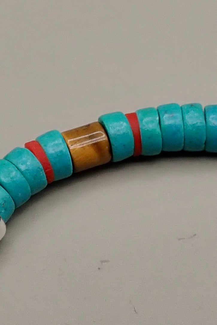 LAPIS LAZULI & TURQUOISE BRACELET