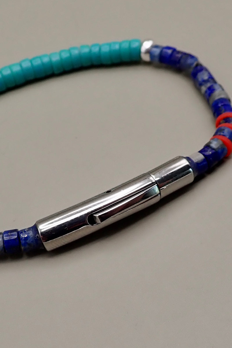LAPIS LAZULI & TURQUOISE BRACELET