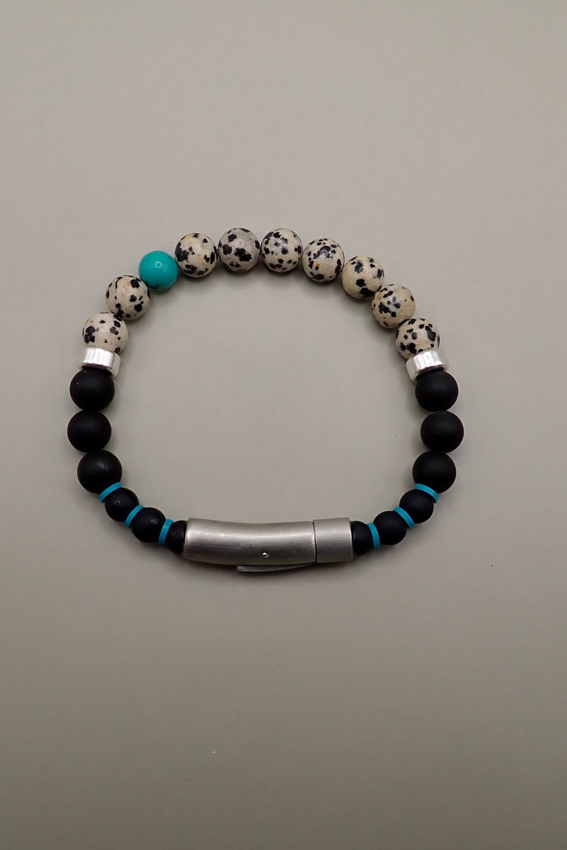 DALMATIAN JASPER BRACELET