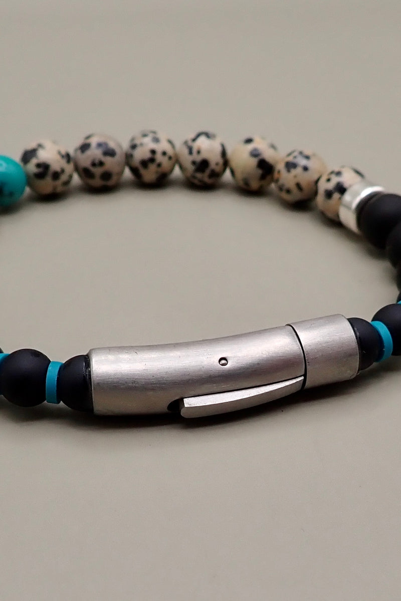 DALMATIAN JASPER BRACELET