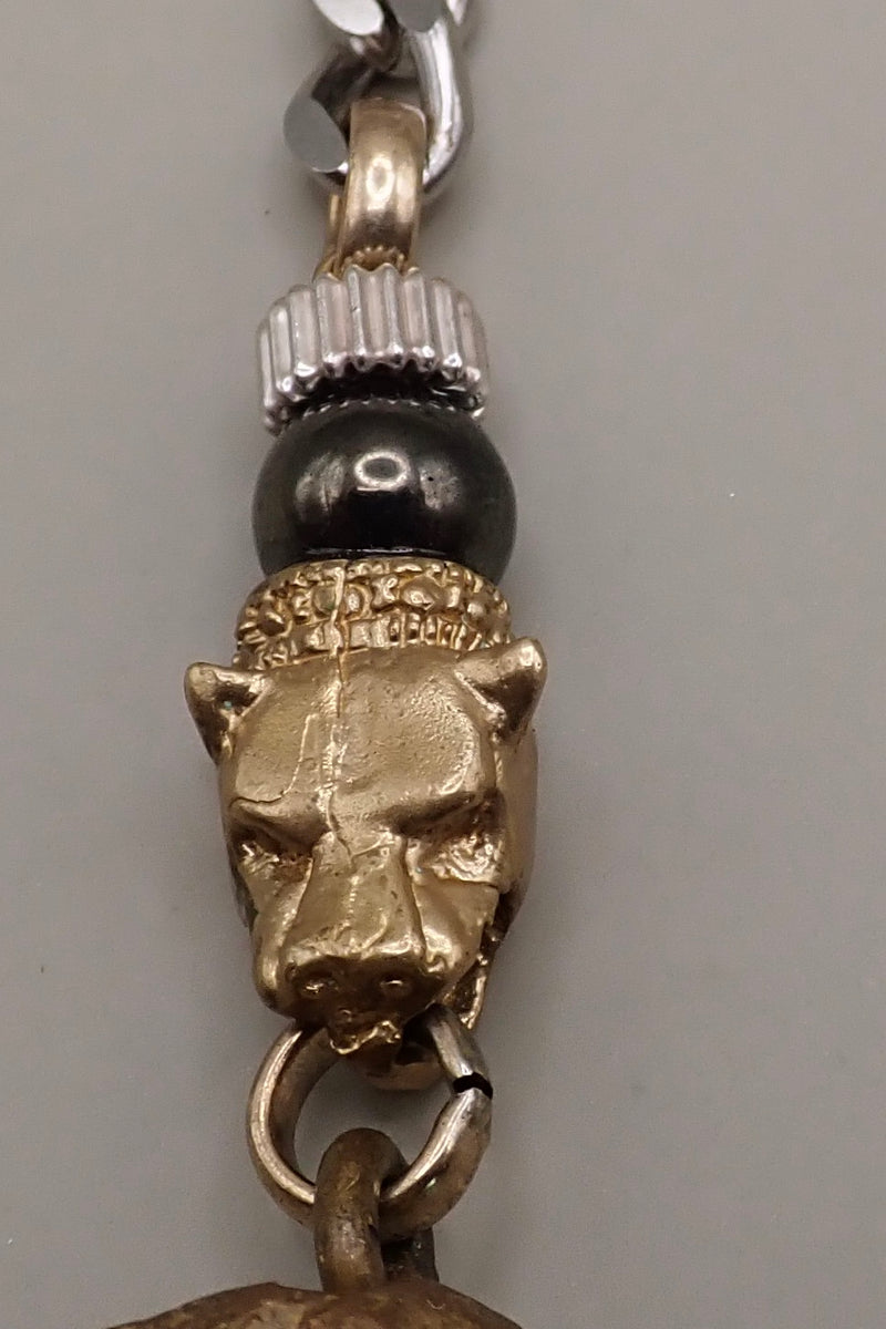 ROCK CRYSTAL LION NECKLACE II
