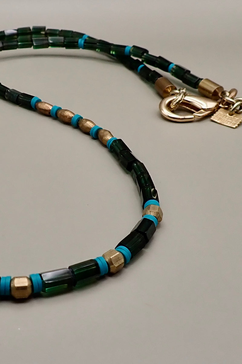 GREEN ONYX NECKLACE