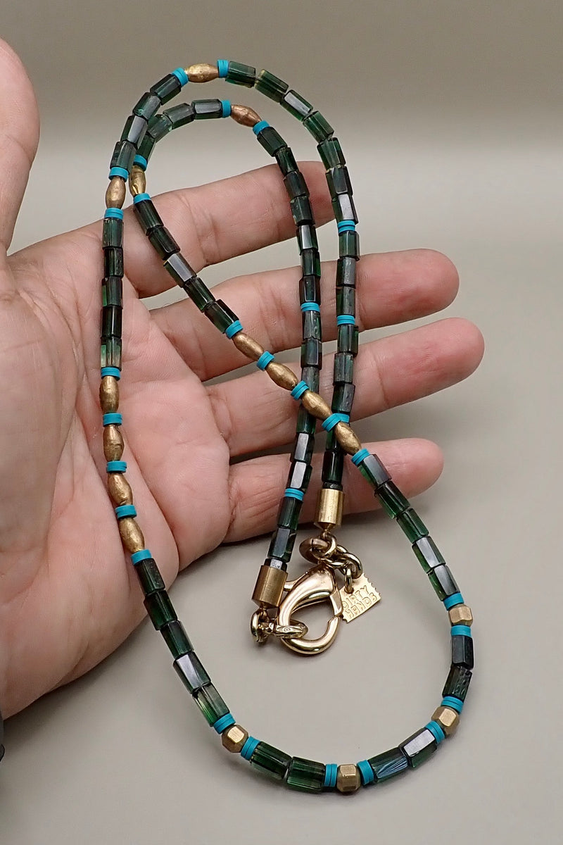 GREEN ONYX NECKLACE