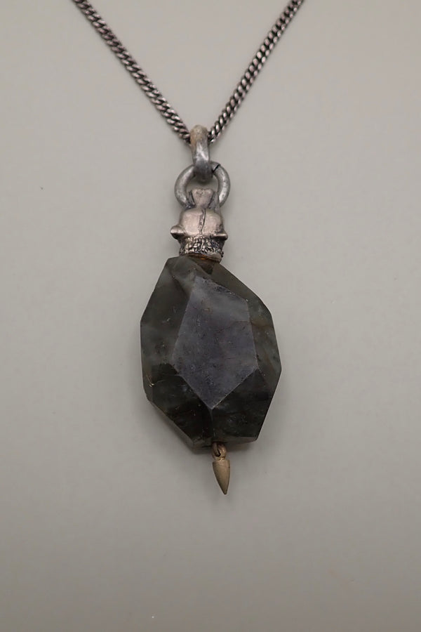 LION HEAD LABRADORITE NECKLACE