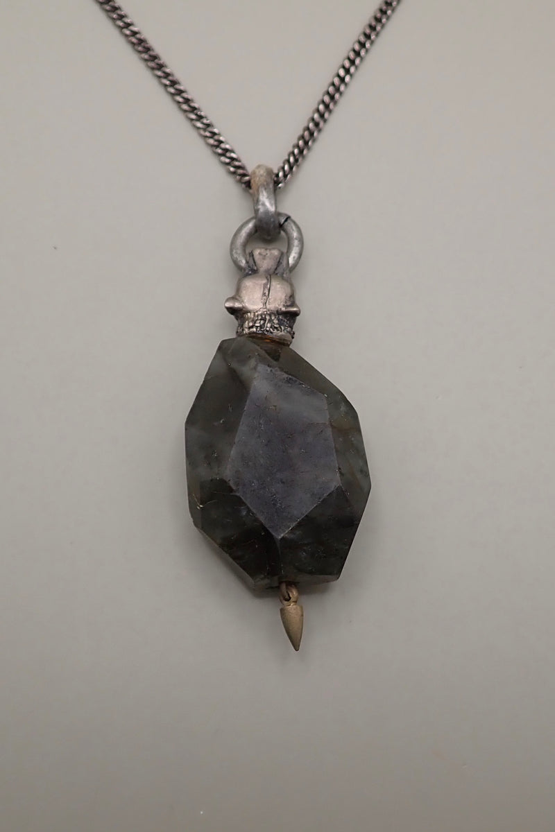 LION HEAD LABRADORITE NECKLACE