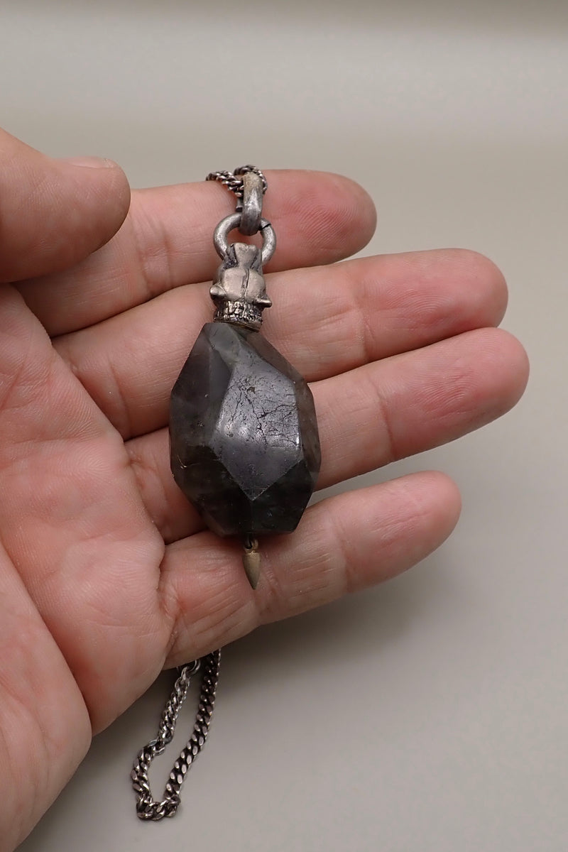LION HEAD LABRADORITE NECKLACE