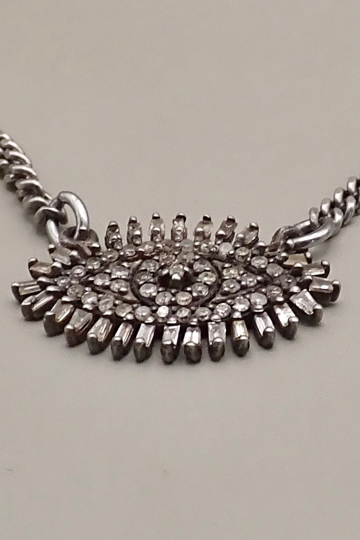 DIAMONDS EVIL EYE PENDANT-Only 2 left in stock