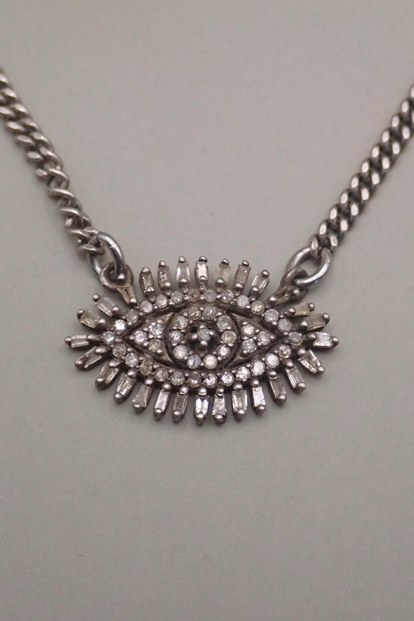 DIAMONDS EVIL EYE PENDANT-Only 2 left in stock