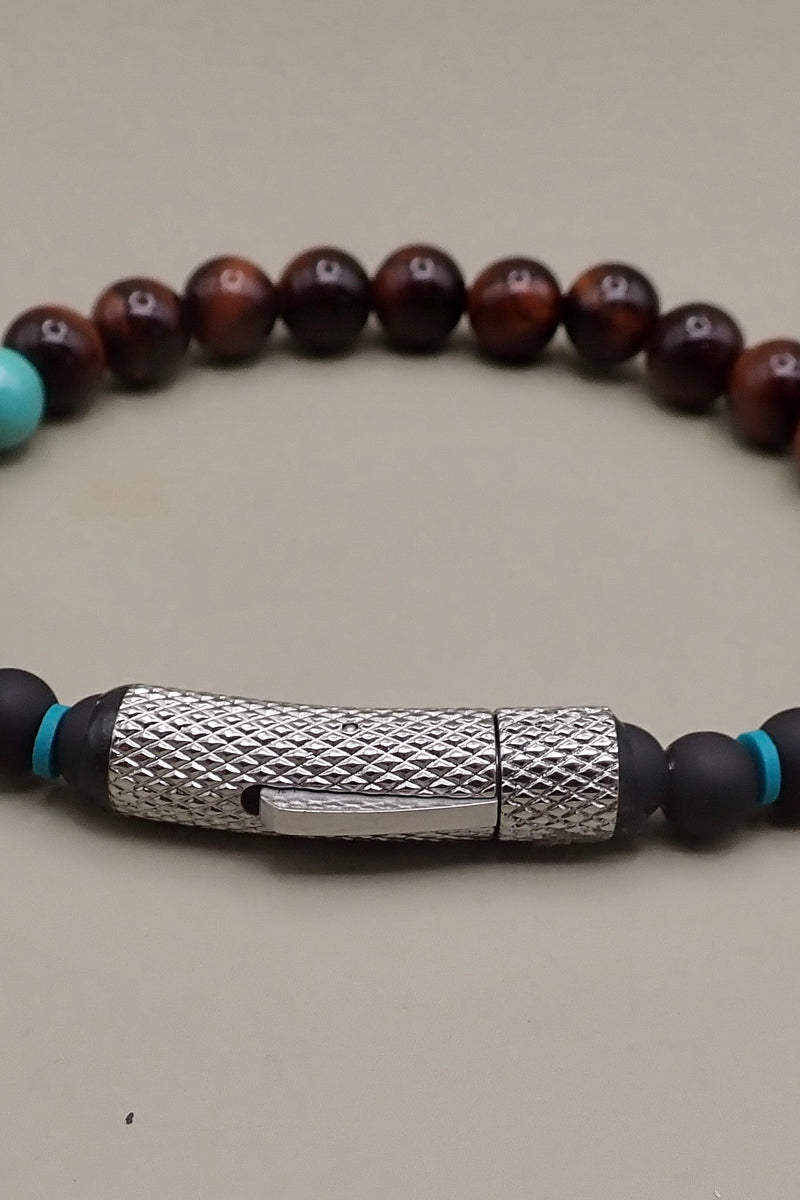 RED TIGER EYES BRACELET