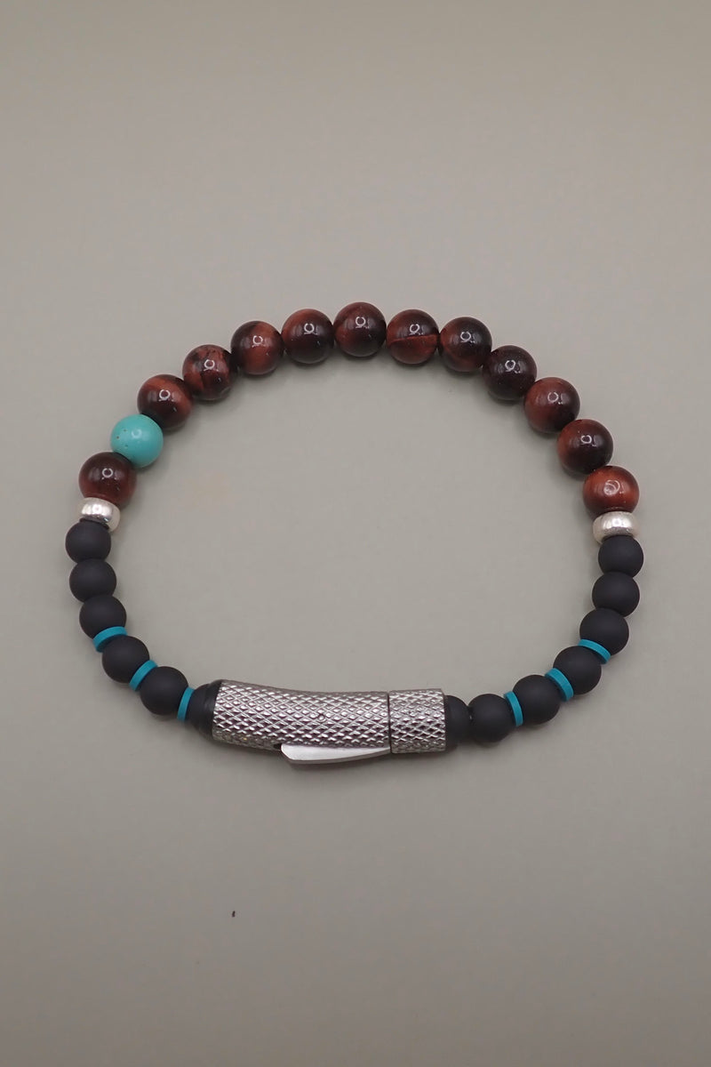 RED TIGER EYES BRACELET