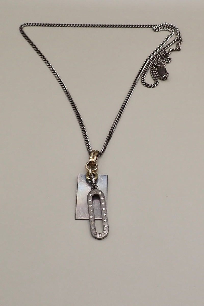 DIAMONDS INFINITY NECKLACE