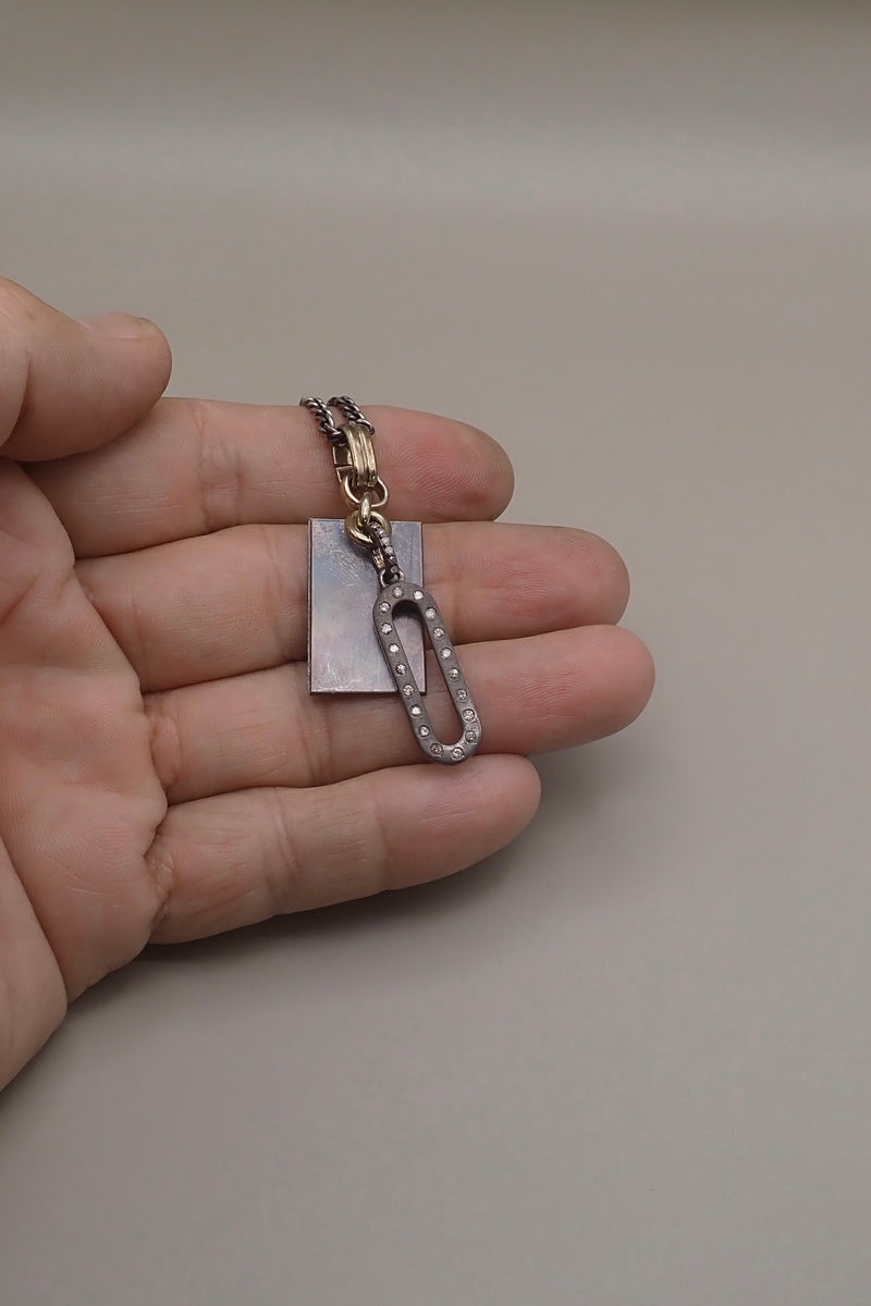 DIAMONDS INFINITY NECKLACE