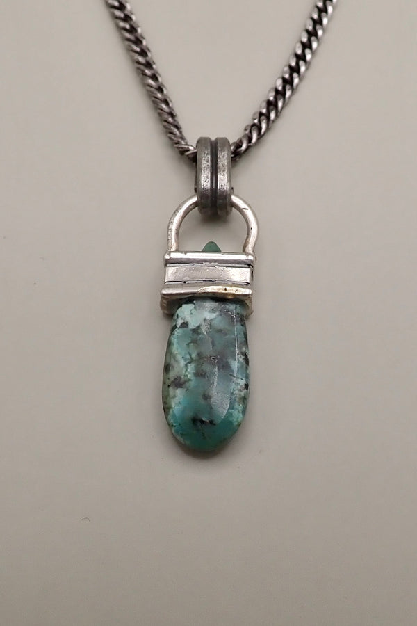 AFRICAN TURQUOISE NECKLACE