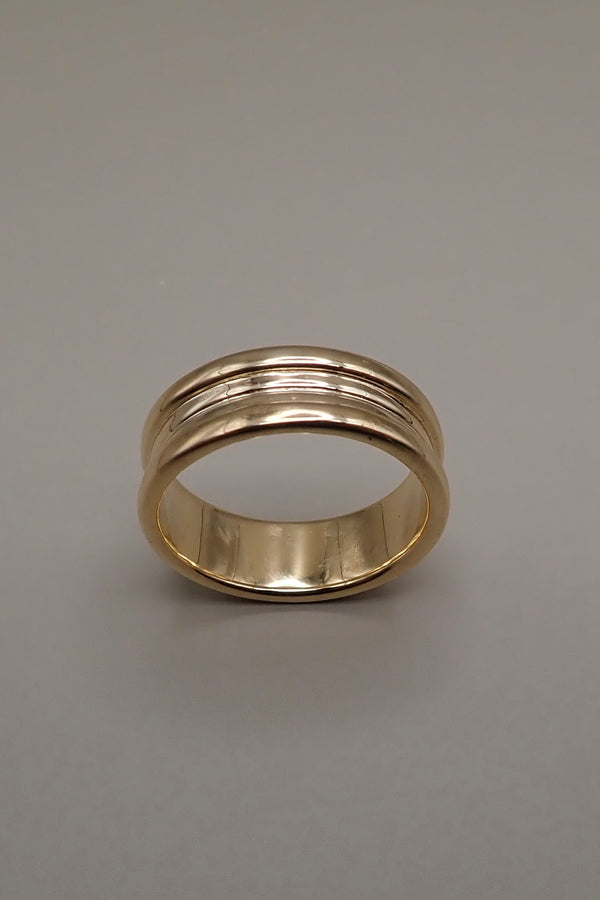 The Parallel - BIG DOUBLE EDGE BAND RING