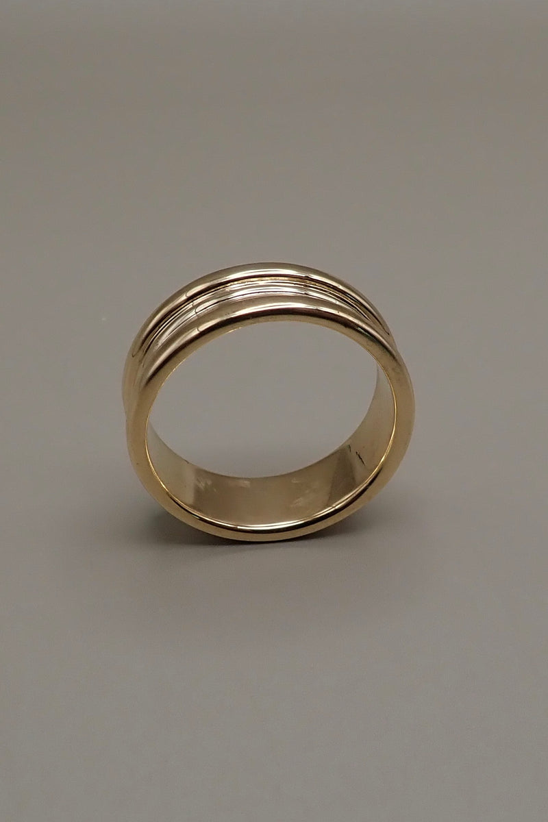 The Parallel - BIG DOUBLE EDGE BAND RING