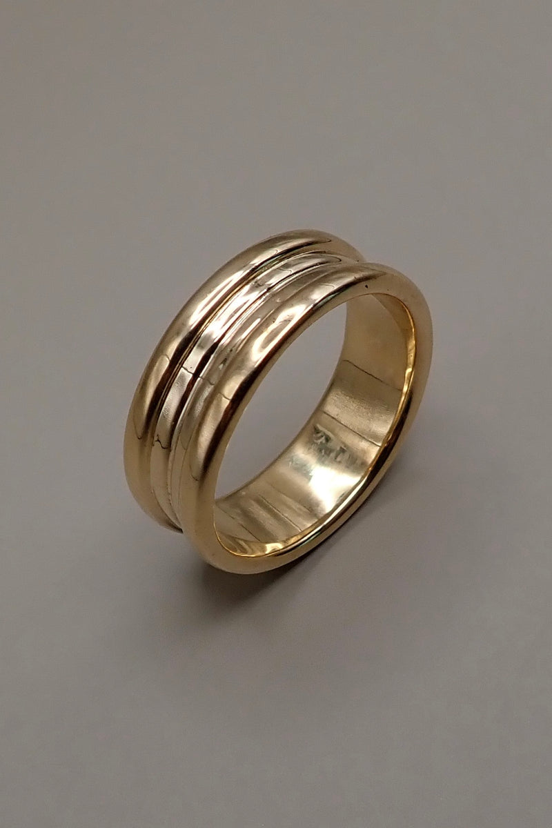 The Parallel - BIG DOUBLE EDGE BAND RING