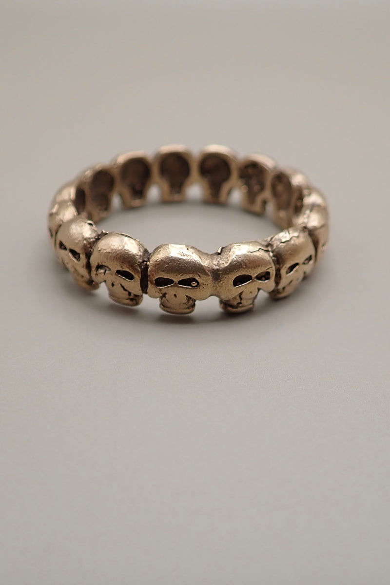 SKULL BAND RING