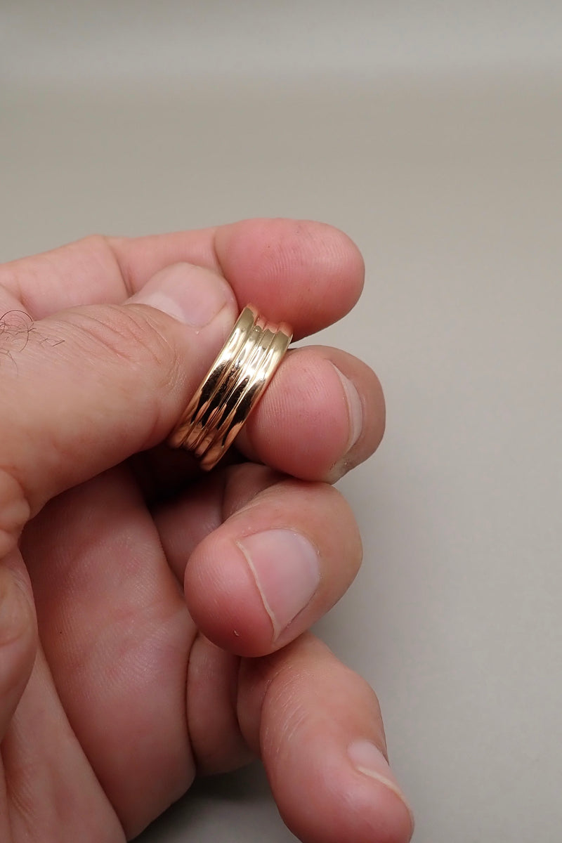 The Parallel - BIG DOUBLE EDGE BAND RING