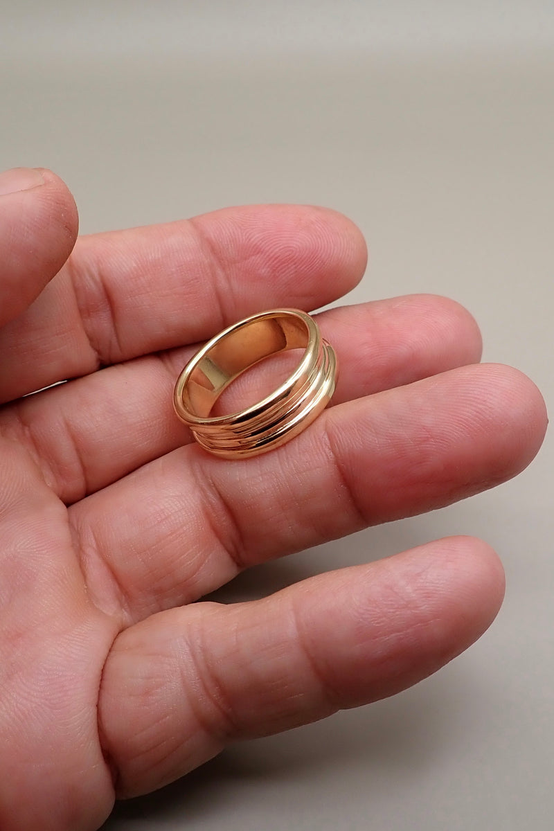 The Parallel - BIG DOUBLE EDGE BAND RING