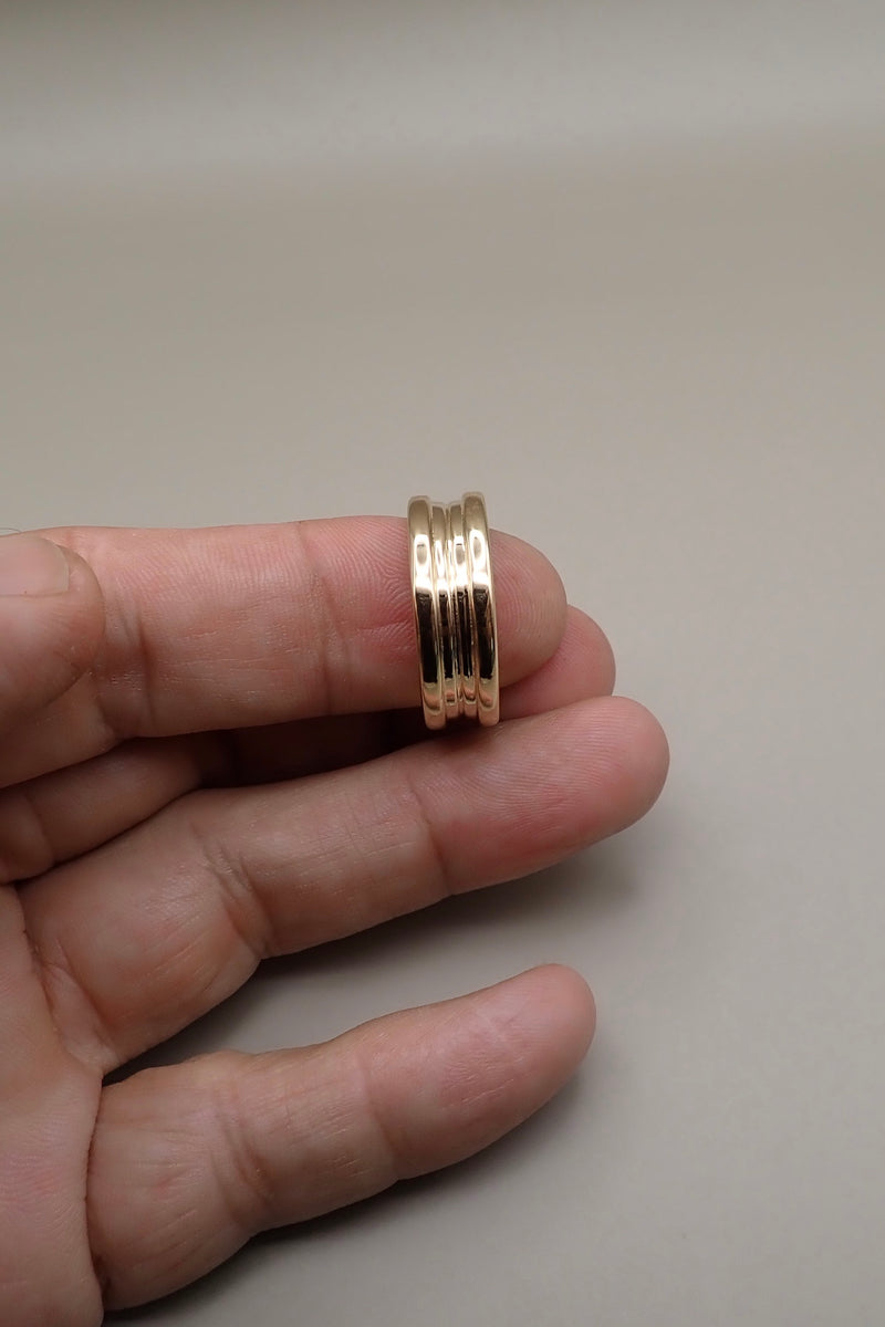 The Parallel - BIG DOUBLE EDGE BAND RING