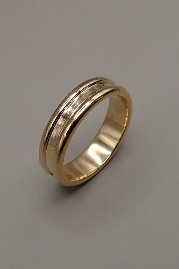 The Axis - DOUBLE EDGE BAND RING