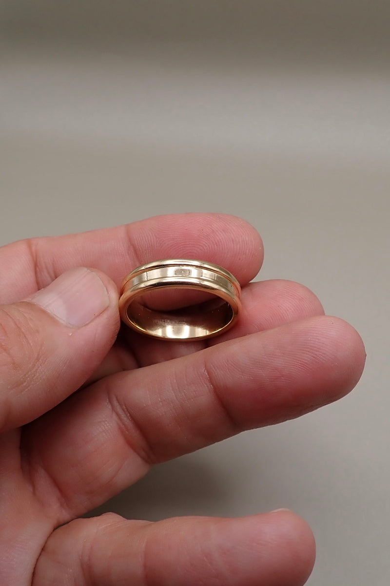 The Axis - DOUBLE EDGE BAND RING