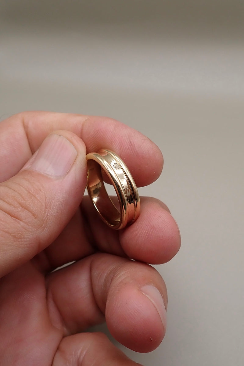 The Axis - DOUBLE EDGE BAND RING