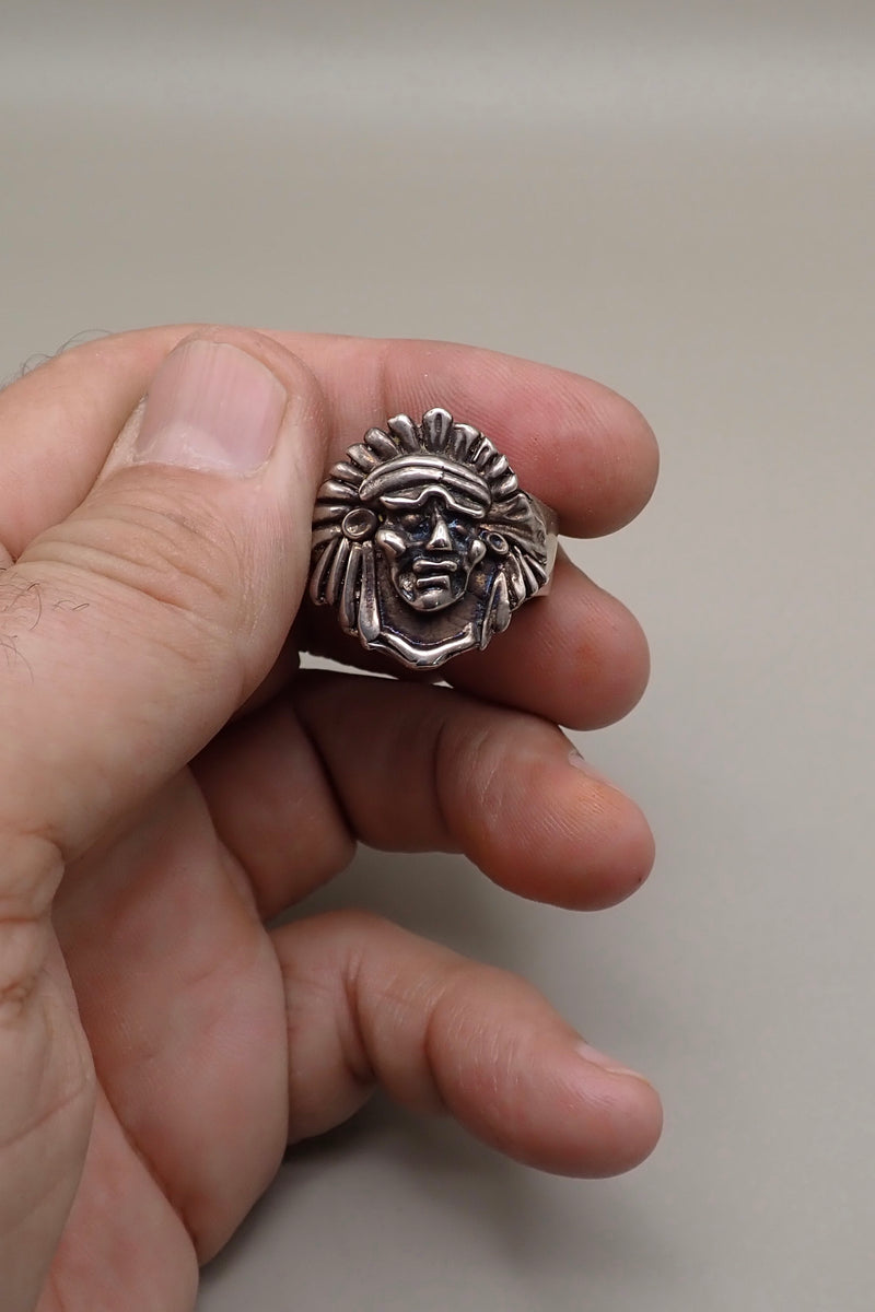SILVER CHIEF RING - LIMITED STOCK