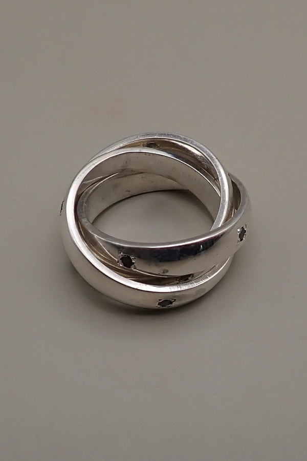 The Trinity - INTERLOCK TRIPLE BAND RING