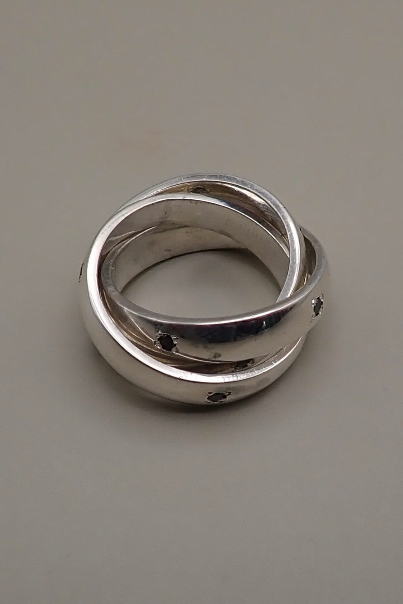 The Trinity - INTERLOCK TRIPLE BAND RING