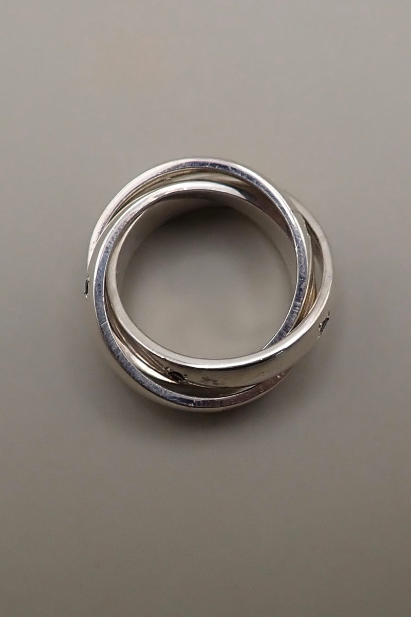 The Trinity - INTERLOCK TRIPLE BAND RING