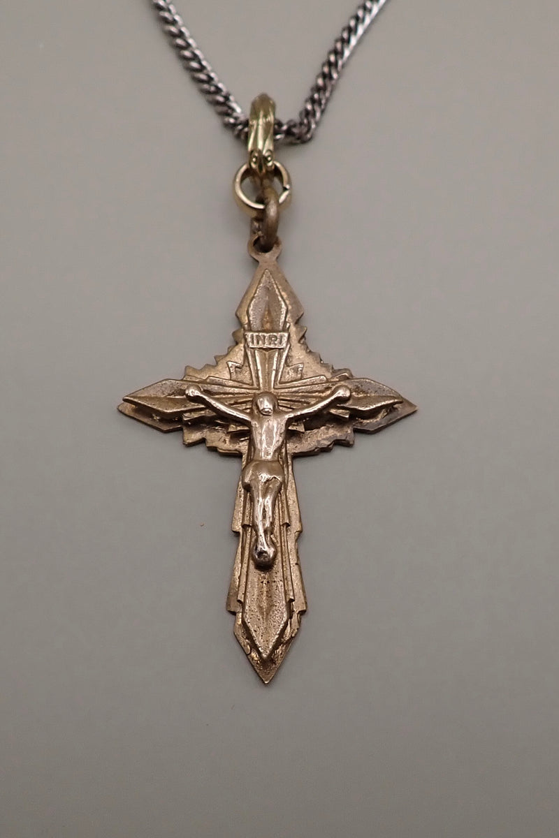 ANTIQUE VICTORIAN CROSS NECKLACE