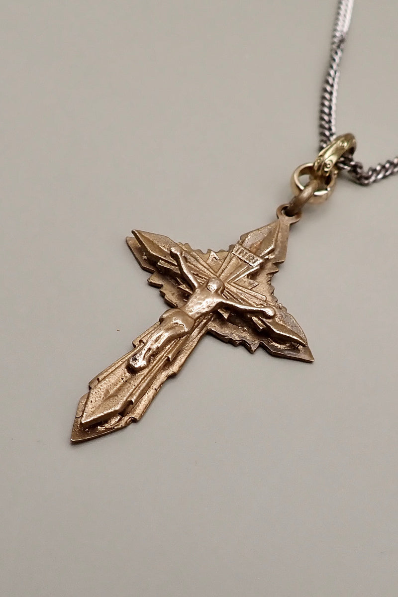 ANTIQUE VICTORIAN CROSS NECKLACE