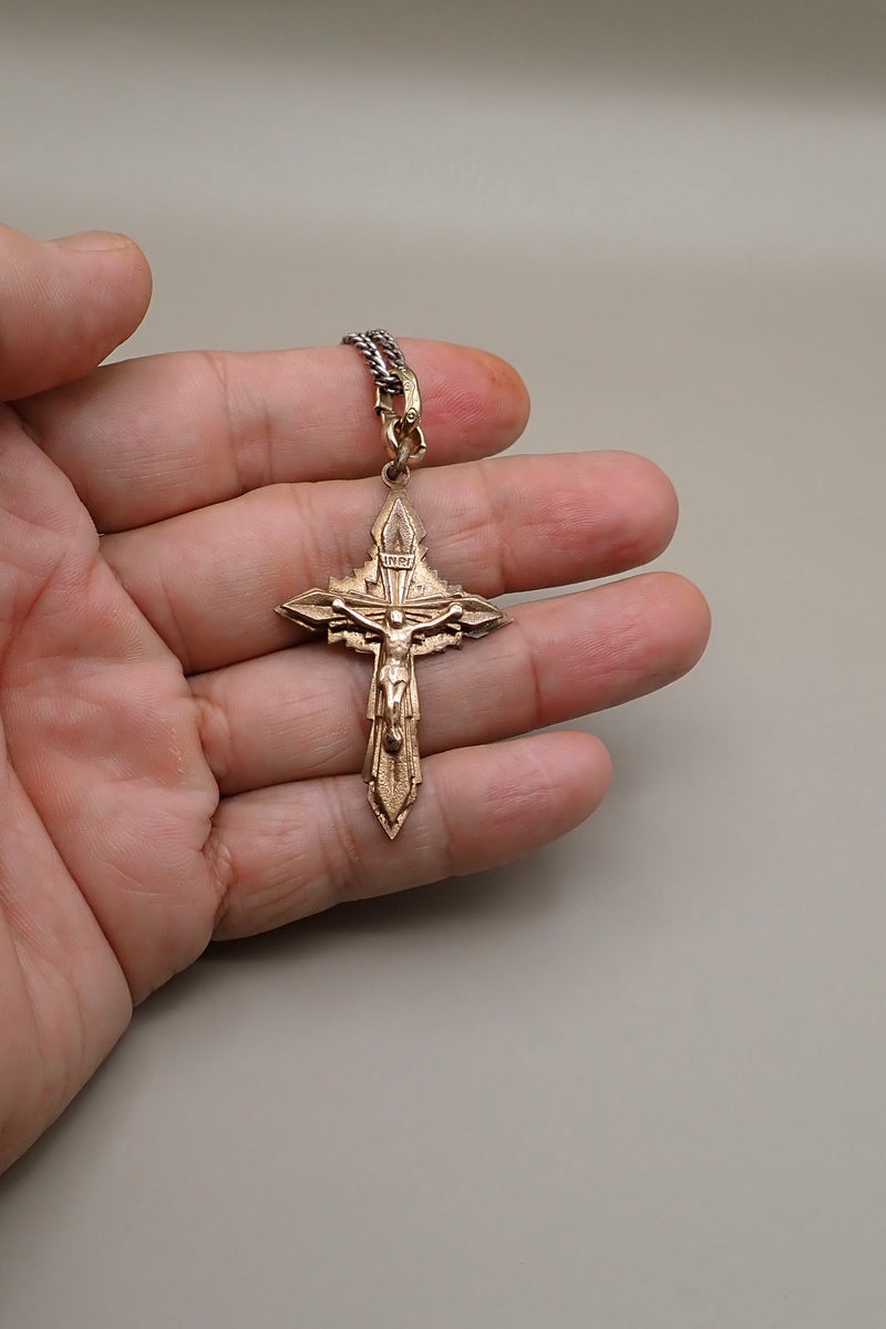 ANTIQUE VICTORIAN CROSS NECKLACE