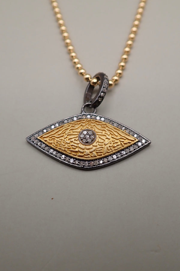 EVIL EYE DIAMONDS PENDANT